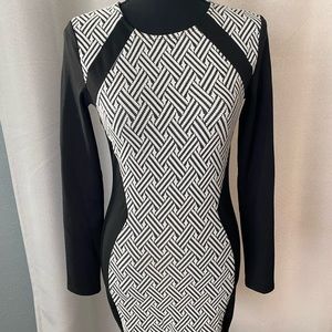 Black and White Dress